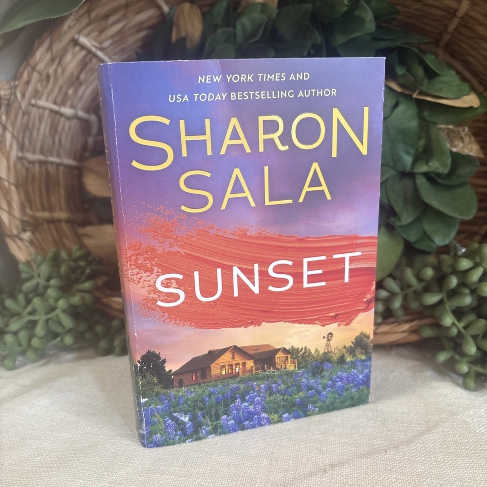 Sunset by Sharon Sala Crossroads Series Romance Fiction Mass Market Paperback